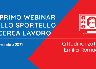 Il primo webinar dello Sportello Ricerca Lavoro primo webinar ricerca lavoro