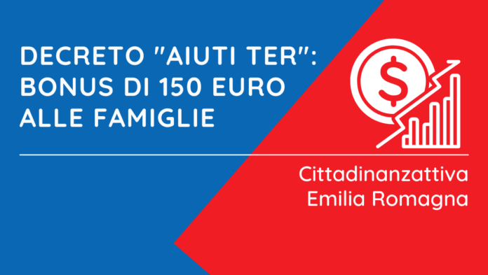 bonus 150 euro famiglie governo