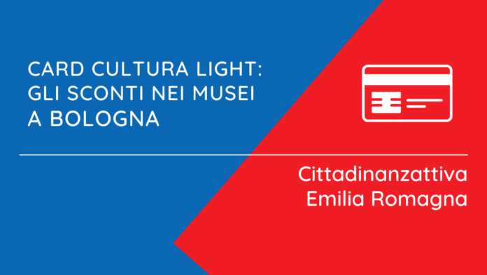 card cultura light bologna