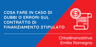 Dubbi o errori su contratto di finanziamento?