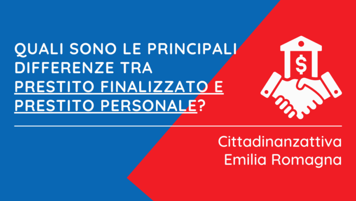 prestito personale e finalizzato