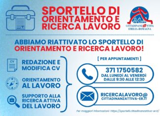 Riapertura Sportello di Orientamento e Ricerca Lavoro