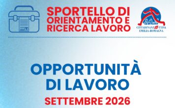 Opportunità lavorative Settembre 2026